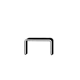 10 000 Agrafes Galvanisées AD-06 – 12,3 x 6 mm, D. 0,58 mm – Résistantes et Durables - ALSAFIX