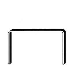 7 500 Agrafes Cuivrées B-22 – 35 x 22 x D. 0,9 mm – Résistantes et Durables - ALSAFIX