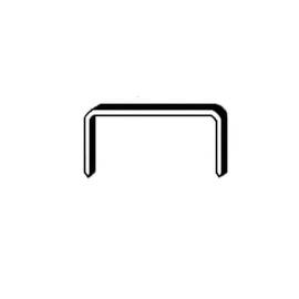 5000 Agrafes Galvanisées D-06 – 12,5 x 6 mm, D. 0,5 mm – Résistantes et Durables - ALSAFIX