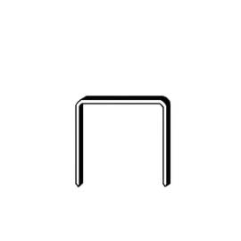 5 000 Agrafes Galvanisées D-12 – 12,5 x 12 mm, D. 0,5 mm – Résistantes et Durables - ALSAFIX