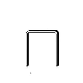 5000 Agrafes Galvanisées D-14 – 12,5 x 14 x D. 0,5 mm – Résistantes et Durables - ALSAFIX