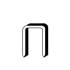 10 000 Agrafes Galvanisées H-12 – 8,6 x 12 mm, D. 1 x 1,25 mm – Résistantes et Durables - ALSAFIX