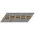1 600 Finettes Minibrads Galvanisées en Bande - 1.2/2.2x16 mm - D-Work