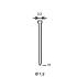 2000 Finettes Minibrads INOX en Bande D. 1,2/2,2 x L. 25 mm – Acier Inoxydable – Fixation Sécurisée et Durable - ALSAFIX