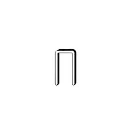 10 400 Agrafes Galvanisées L-45 - 10.8x45x1.35x1.6 mm - Inox A2 - D-Work