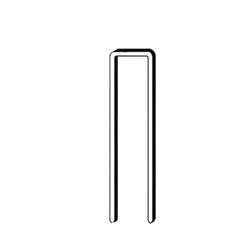 10 000 Agrafes Galvanisées S-50 – 12,3 x 50 mm, D. 1,4 x 1,6 mm – Résistantes et Durables - ALSAFIX