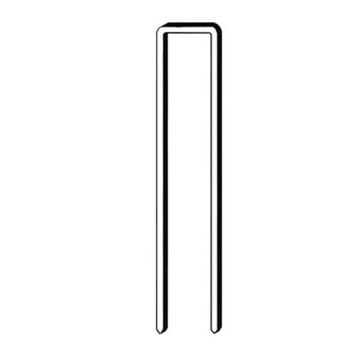 10 000 Agrafes S-63 Galvanisées - 12.3x63x1.4x1.6 mm - D-Work