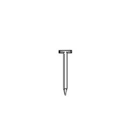 2000 Pointes en T Galvanisées en Bande pour Béton D. 2,2/7 x L. 25 mm – T-25, 6T-252 – Fixation Sécurisée et Durable - ALSAFIX