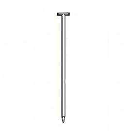 10 000 Pointes en T Galvanisées en Bande pour Béton - 2.2/7x55 mm - D-Work