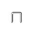 10 000 Agrafes Galvanisées Vf-10 - 10x10x0.6x0.75 mm - D-Work
