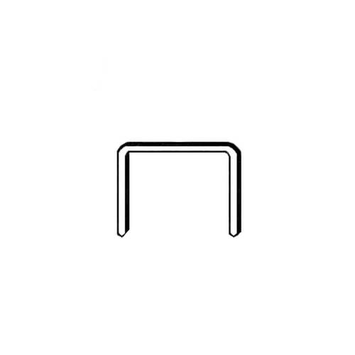 Blister de 1000 Agrafes Galvanisées VX-08 – 11,30 x 8 mm, D. 0,55 x 0,7 mm – Résistantes et Durables - ALSAFIX