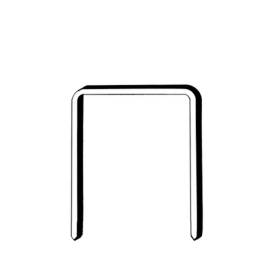 Lot de 6 500 Agrafes Galvanisées WS-32 – 26,5 x 32 x D.1,4 mm – Résistantes et Durables - ALSAFIX
