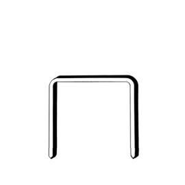 7 900 Agrafes Galvanisées WS-25 – 26,5 x 25 mm, D.1,4 mm – Résistantes et Durables - ALSAFIX