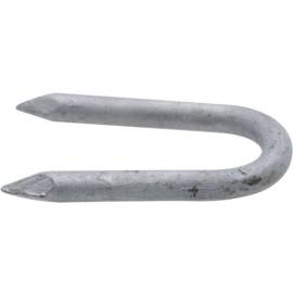 1 500 Crampillons Galvanisés à Chaud 12,8 x 40 mm – D. 3,15 mm – Résistants et Durables - ALSAFIX