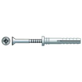 200 Chevilles Nylon à Frapper – D.5 mm, Lt. 25 mm – Fixation Sécurisée et Durable - ALSAFIX