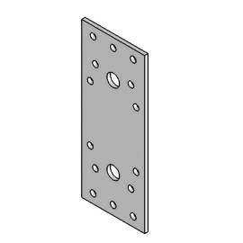 Connecteur Plat avec Trous - 95x35x2.5 mm - D-Work