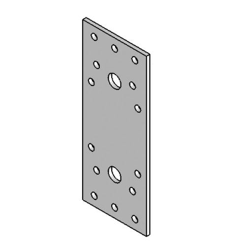 Connecteur Plat avec Trous - 135x55x3 mm - D-Work