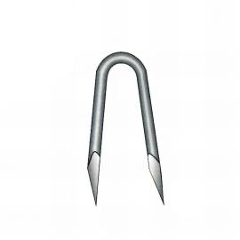 Crampillon Galvanisé à Chaud 5,0 x 50 mm – Seau de 5 kg – Résistance et Durabilité - ALSAFIX