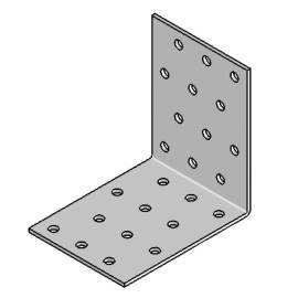 Équerre sans Renfort 40 x 40 x 60 mm – Épaisseur 2 mm – Fixation Pratique et Durable - ALSAFIX