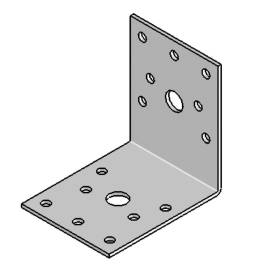 Équerre sans Renfort 70 x 70 x 55 mm – Épaisseur 2,5 mm – Fixation Pratique et Durable - ALSAFIX