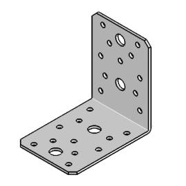 Équerre sans Renfort 90 x 90 x 65 mm – Acier, Épaisseur 2,5 mm – Précision et Solidité - ALSAFIX