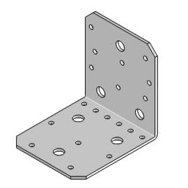 Équerre sans Renfort 105 x 105 x 90 mm – Épaisseur 3 mm – Fixation Précise et Durable - ALSAFIX