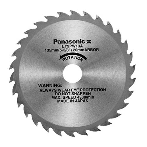 Lame Bois pour Scie Circulaire Ey45A2L - 135x20 mm/24 dents - D-Work