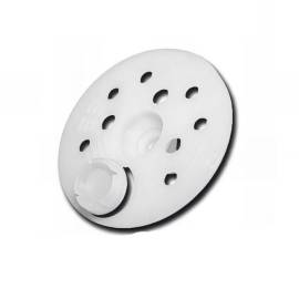 100 Rondelles d'Isolation avec Capuchon D.60 mm – Pour Vis VBF ou Cheville NFA – Protection et Étanchéité - ALSAFIX