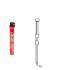 2 200 Pointes Lisses en Bande 20° (Pack) - 2.9x70 mm + 2 Cartouches de Gaz Rouge - D-Work