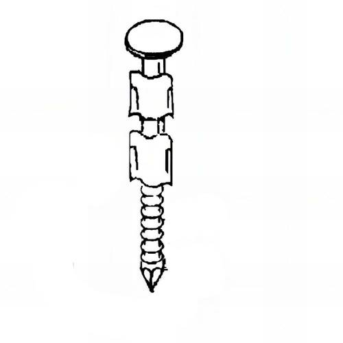Pack de 2000 Pointes Annelées INOX 25° – 28 x 25 mm + 2 Cartouches de Gaz – Fixation Efficace et Durable - ALSAFIX