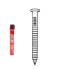 Clous-Vis Galvanisées 34° (Pack) - 40x50 mm + 1 Cartouche de Gaz - D-Work