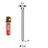 Pack J-30 de 2000 Pointes Brads INOX D.1,2/2,2 x L.30 mm – Acier Inoxydable, Norme de Qualité – Fixation Sécurisée et - ALSAFIX