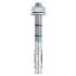 100 Goujons d'Ancrage T – Zingués, D.6 mm x LT.85 mm – Fixation Sécurisée et Durable - ALSAFIX