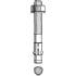 25 Goujons d'Ancrage T Zingués – D.12 mm, Longueur 120 mm – Fixation Sécurisée et Durable - ALSAFIX
