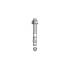 5 Goujons d'Ancrage T Version Zingué Ate Option 7 - 20-35x160 mm - D-Work
