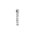 50 Goujons d'Ancrage T INOX A4 – D.10 mm, Lt.90 mm – Fixation Sécurisée et Durable - ALSAFIX