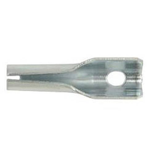 100 Chevilles Suspente Métallique en-C pour Plafond - 47 mm - D-Work