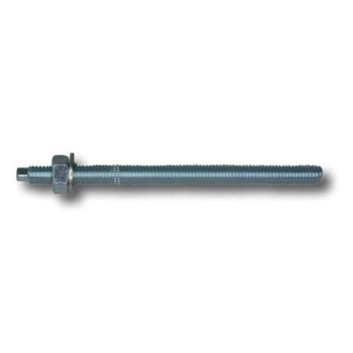 Tige Zinguée M20 260 mm – Lot de 5 Pièces – Acier Zingué, Résistantes et Durables - ALSAFIX