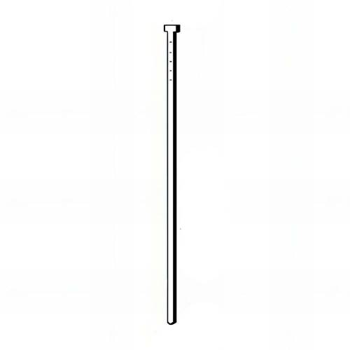 2 000 Pointes Brads Inox en Bande 20° (Pack) - 1.6/2.9x45 mm + 2 Cartouches de Gaz Jaune - D-Work
