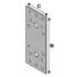 Plaque Perforée 80 x 240 x 2 mm – AL-PP080240 – Résistante et Durable - ALSAFIX