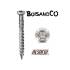 200 Vis à Bois Autoforeuses D.5 x 40 mm – Inox A2, Norme TX 25 – Fixation Rapide et Efficace - ALSAFIX