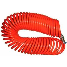 Tuyau Pneumatique en Spirale 4M – D.5 x 8 mm, Raccords Rapides – Flexible et Pratique - ALSAFIX