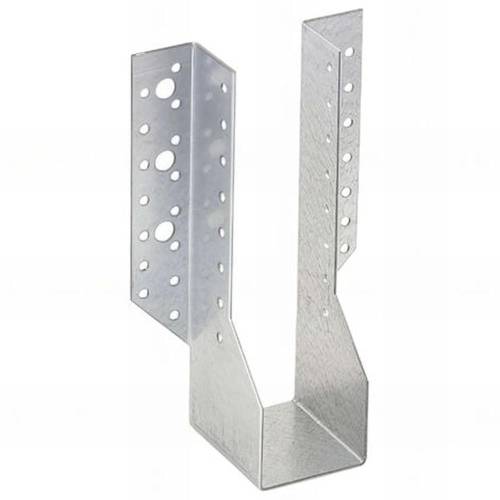 Sabot de Charpente à Ailes Extérieures 80 x 120 x 220 mm – Épaisseur 2,5 mm – Résistance et Stabilité - ALSAFIX