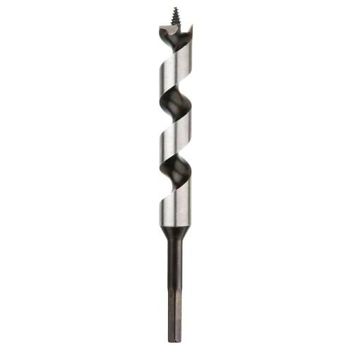 Mèche Charpente Spirale Unique Q. 6 Pans D. 8 x LT. 235 x Lu. 100 mm – Performance Optimale pour Bois - ALSAFIX