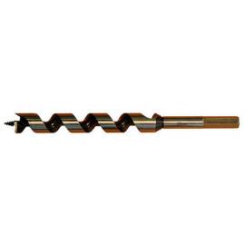 Mèche Charpente Spirale Unique Q. 6 Pans D. 26 x LT. 450 x Lu. 380 mm – Performance Optimale pour Bois Dur - ALSAFIX