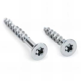 1500 Vis à Bois en Rouleaux D.4 mm x 50 mm – Galvanisées, TX 20 – Fixation Sécurisée et Durable - ALSAFIX