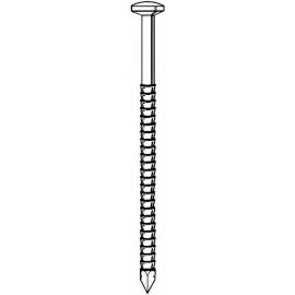 Pointe Annelée 25/27 x 25 mm – Inox A4, Tête Bombée – Résistante et Durable - ALSAFIX