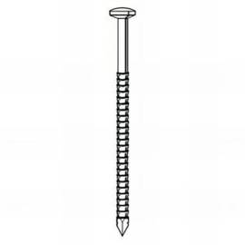 Pointe Annelée INOX A4 en Vrac 25/28 x 45 mm – Tête Bombée, Seau de 5 kg – Résistante et Durable - ALSAFIX