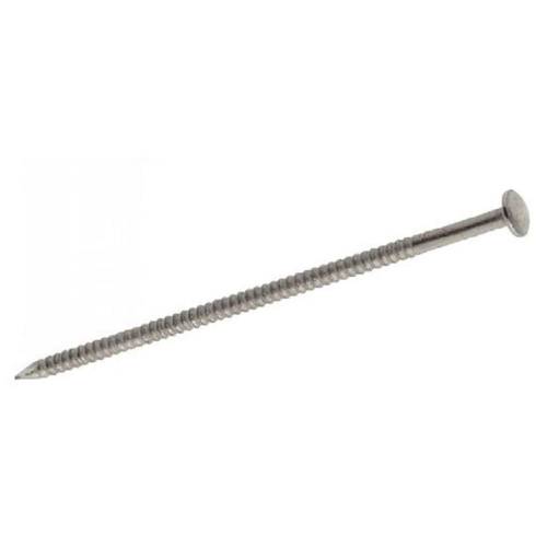 Pointe Annelée INOX A4 en Vrac 25/28 x 60 mm – Tête Bombée, Acier INOX A4 – Résistance et Durabilité - ALSAFIX