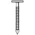 Pointe en Vrac Tête Extra Large (TEL) Annelée Cuivre 2,5/2,8 x 25 mm – Seau de 5 kg – Fixation Sécurisée et Durable - ALSAFIX